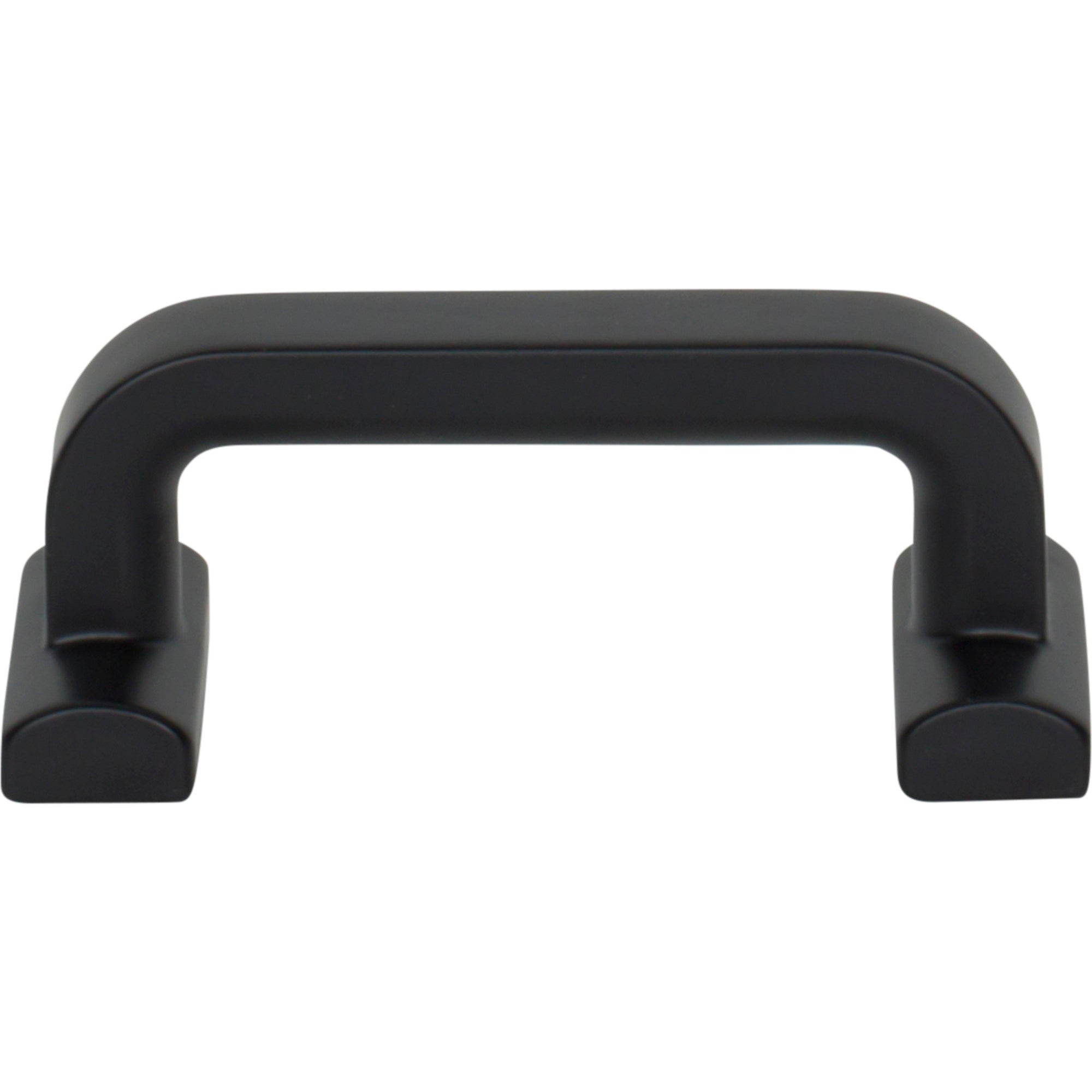 Worldwide Flooring Design Center Harrison Pull 2 1/2 Inch (c-c) Flat Black Harrison Pull 2 1/2 Inch (c-c) Flat Black Top Knobs Decorative Hardware