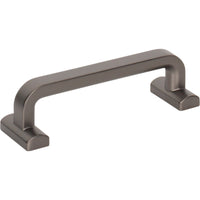 Worldwide Flooring Design Center Harrison Pull 3 3/4 Inch (c-c) Ash Gray Harrison Pull 3 3/4 Inch (c-c) Ash Gray Top Knobs Decorative Hardware