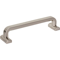 Worldwide Flooring Design Center Harrison Pull 5 1/16 Inch (c-c) Brushed Satin Nickel Harrison Pull 5 1/16 Inch (c-c) Brushed Satin Nickel Top Knobs Decorative Hardware