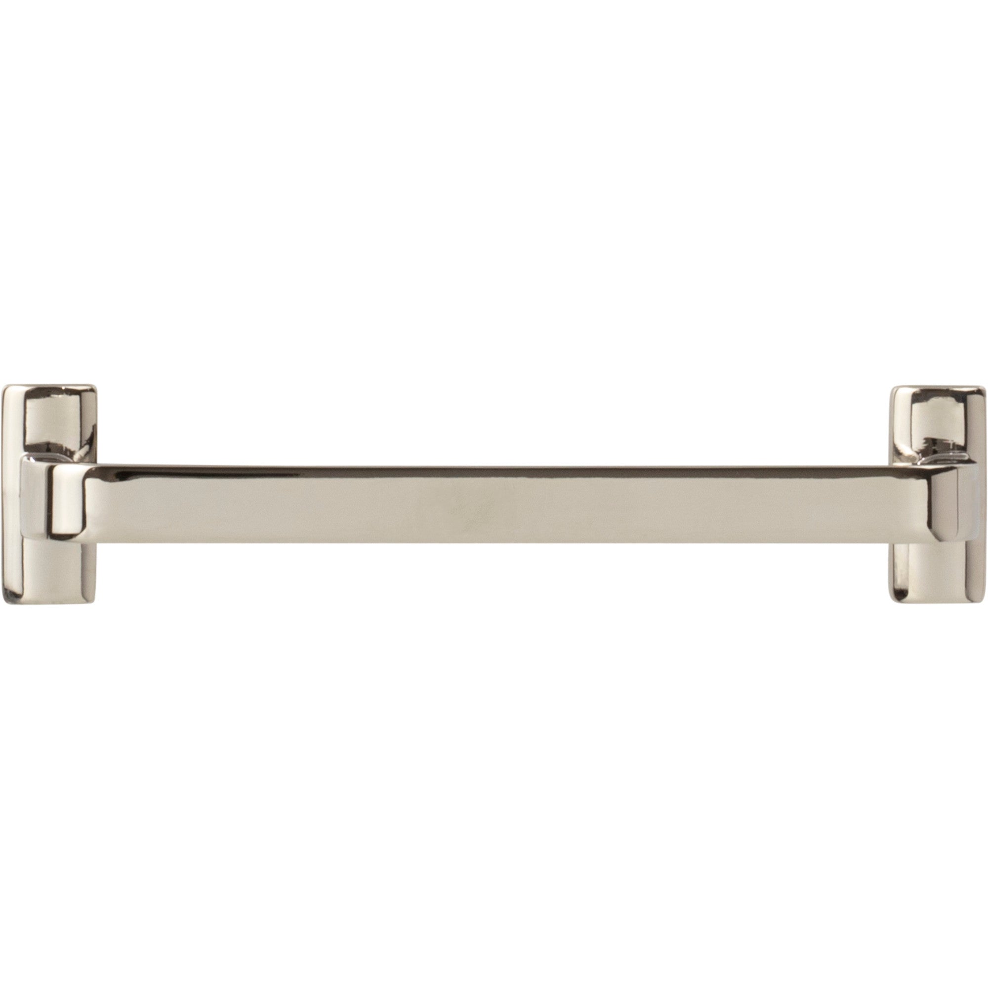 Worldwide Flooring Design Center Harrison Pull 5 1/16 Inch (c-c) Polished Nickel Harrison Pull 5 1/16 Inch (c-c) Polished Nickel Top Knobs Decorative Hardware
