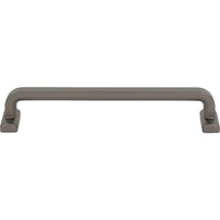 Worldwide Flooring Design Center Harrison Pull 6 5/16 Inch (c-c) Ash Gray Harrison Pull 6 5/16 Inch (c-c) Ash Gray Top Knobs Decorative Hardware