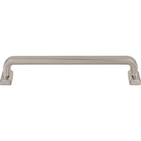 Worldwide Flooring Design Center Harrison Pull 6 5/16 Inch (c-c) Brushed Satin Nickel Harrison Pull 6 5/16 Inch (c-c) Brushed Satin Nickel Top Knobs Decorative Hardware