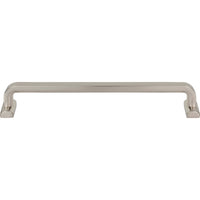 Worldwide Flooring Design Center Harrison Pull 7 9/16 Inch (c-c) Brushed Satin Nickel Harrison Pull 7 9/16 Inch (c-c) Brushed Satin Nickel Top Knobs Decorative Hardware