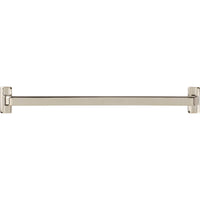 Worldwide Flooring Design Center Harrison Pull 8 13/16 Inch (c-c) Polished Nickel Harrison Pull 8 13/16 Inch (c-c) Polished Nickel Top Knobs Decorative Hardware