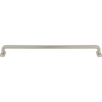 Worldwide Flooring Design Center Harrison Pull 12 Inch (c-c) Brushed Satin Nickel Harrison Pull 12 Inch (c-c) Brushed Satin Nickel Top Knobs Decorative Hardware