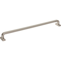 Worldwide Flooring Design Center Harrison Pull 12 Inch (c-c) Brushed Satin Nickel Harrison Pull 12 Inch (c-c) Brushed Satin Nickel Top Knobs Decorative Hardware