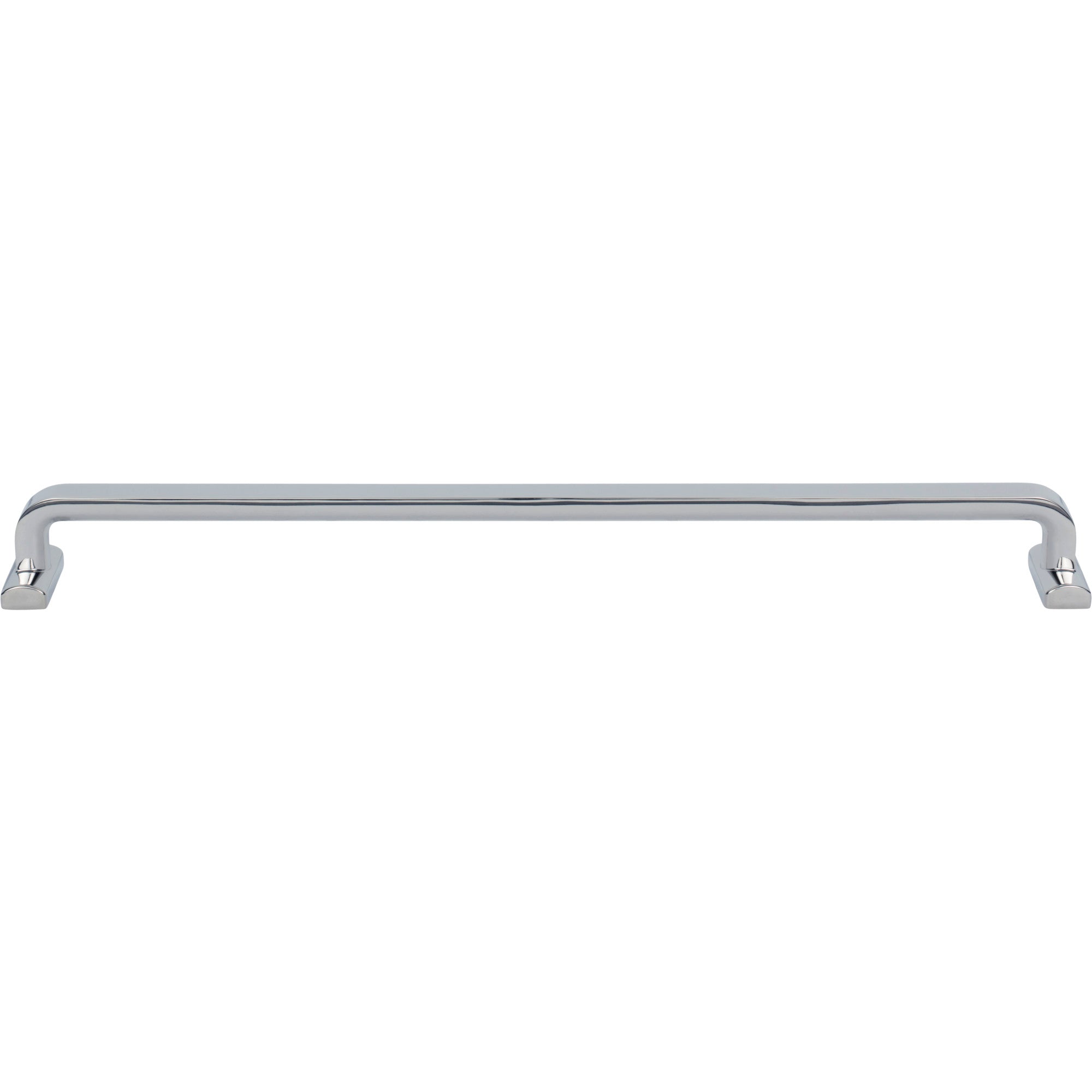 Worldwide Flooring Design Center Harrison Pull 12 Inch (c-c) Polished Chrome Harrison Pull 12 Inch (c-c) Polished Chrome Top Knobs Decorative Hardware