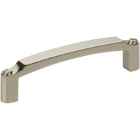Worldwide Flooring Design Center Haddonfield Pull 3 3/4 Inch (c-c) Polished Nickel Haddonfield Pull 3 3/4 Inch (c-c) Polished Nickel Top Knobs Decorative Hardware