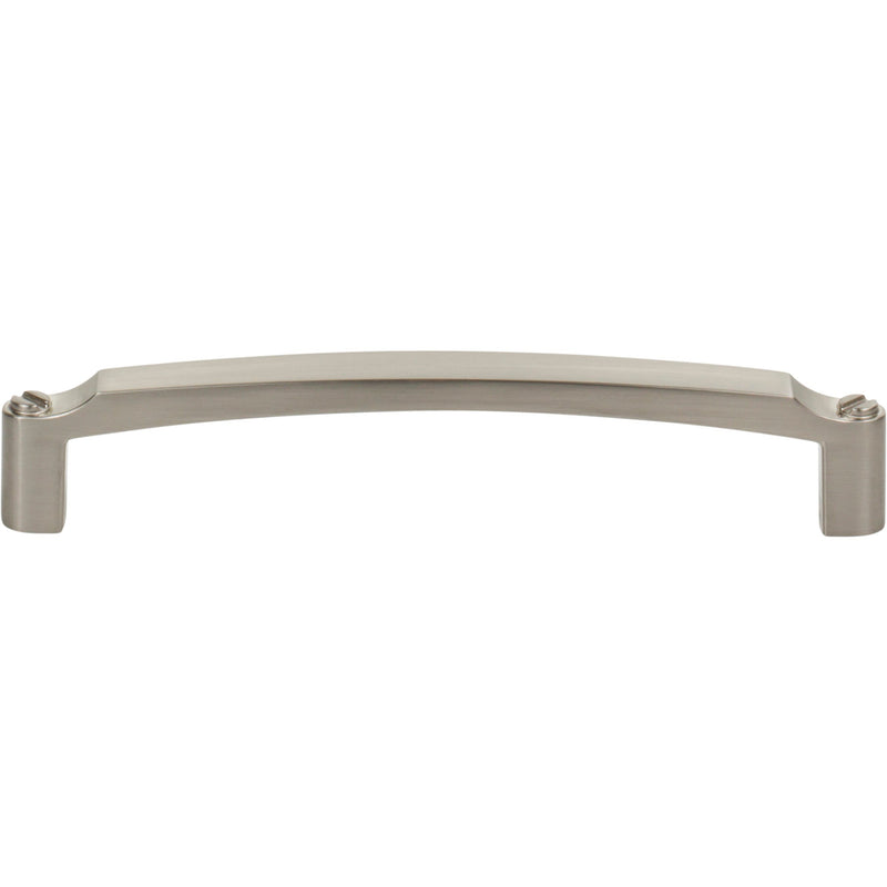 Worldwide Flooring Design Center Haddonfield Pull 5 1/16 Inch (c-c) Brushed Satin Nickel Haddonfield Pull 5 1/16 Inch (c-c) Brushed Satin Nickel Top Knobs Decorative Hardware