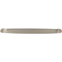 Worldwide Flooring Design Center Haddonfield Pull 5 1/16 Inch (c-c) Brushed Satin Nickel Haddonfield Pull 5 1/16 Inch (c-c) Brushed Satin Nickel Top Knobs Decorative Hardware