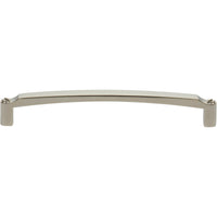 Worldwide Flooring Design Center Haddonfield Pull 6 5/16 Inch (c-c) Polished Nickel Haddonfield Pull 6 5/16 Inch (c-c) Polished Nickel Top Knobs Decorative Hardware