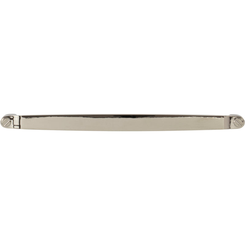 Worldwide Flooring Design Center Haddonfield Pull 6 5/16 Inch (c-c) Polished Nickel Haddonfield Pull 6 5/16 Inch (c-c) Polished Nickel Top Knobs Decorative Hardware