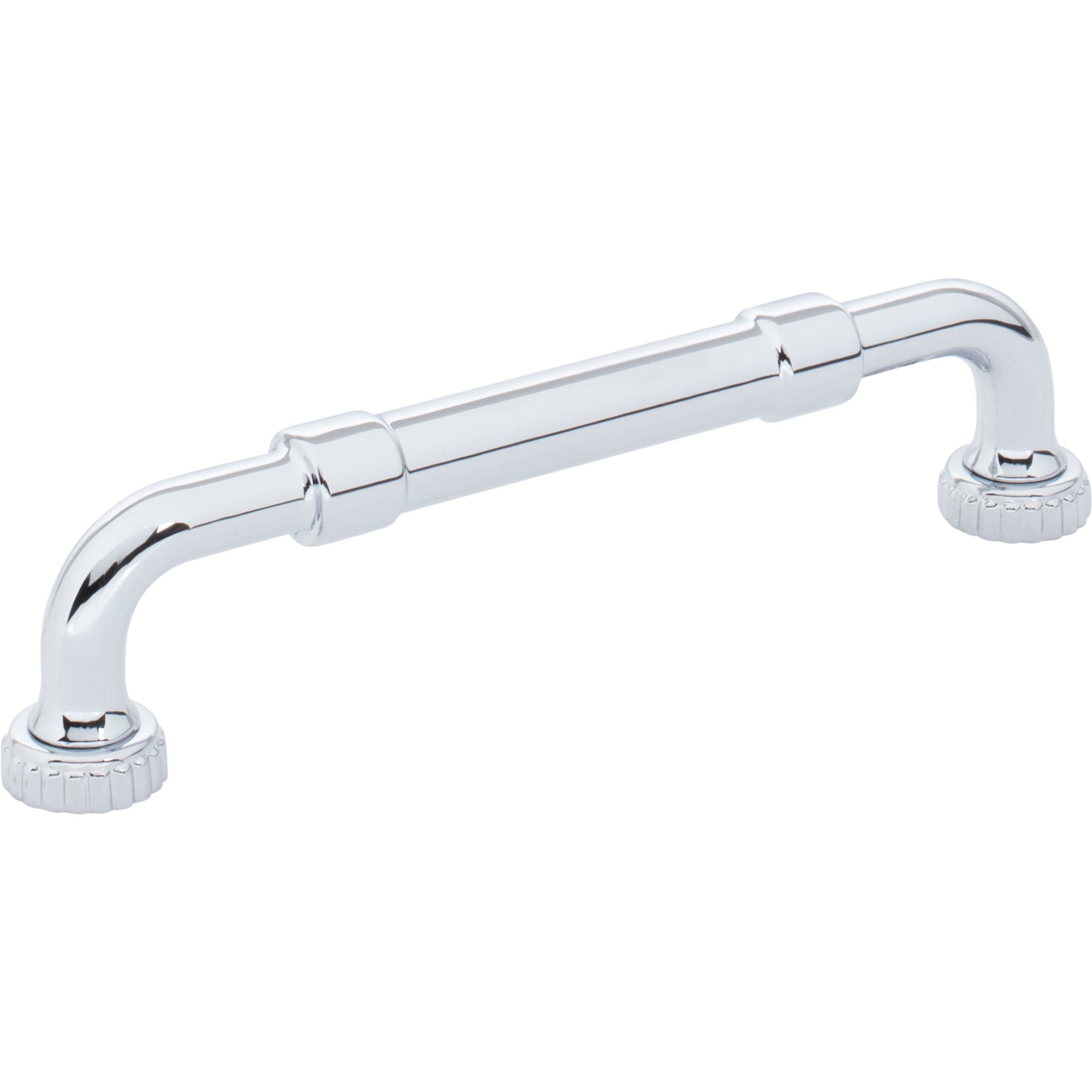 Worldwide Flooring Design Center Holden Pull 5 1/16 Inch (c-c) Polished Chrome Holden Pull 5 1/16 Inch (c-c) Polished Chrome Top Knobs Decorative Hardware