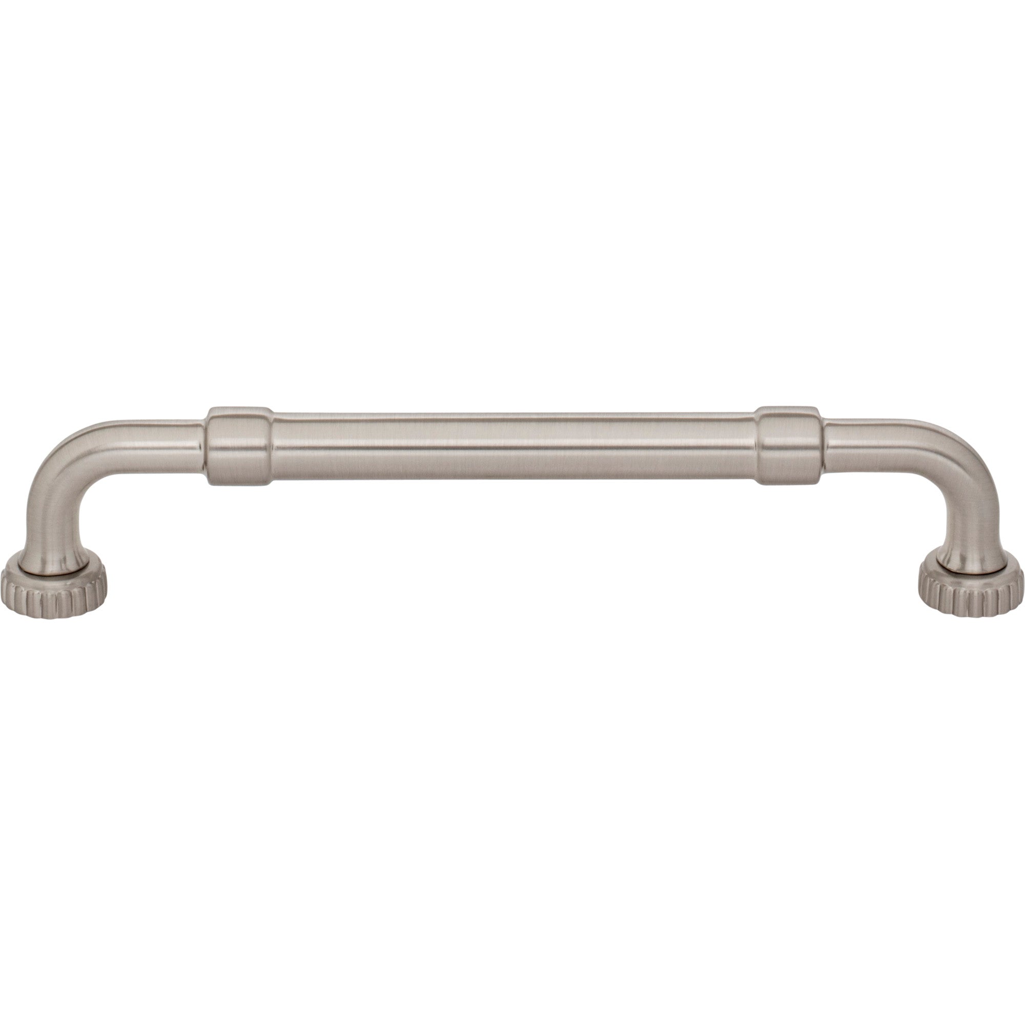 Worldwide Flooring Design Center Holden Pull 6 5/16 Inch (c-c) Brushed Satin Nickel Holden Pull 6 5/16 Inch (c-c) Brushed Satin Nickel Top Knobs Decorative Hardware