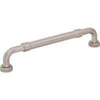 Worldwide Flooring Design Center Holden Pull 6 5/16 Inch (c-c) Brushed Satin Nickel Holden Pull 6 5/16 Inch (c-c) Brushed Satin Nickel Top Knobs Decorative Hardware