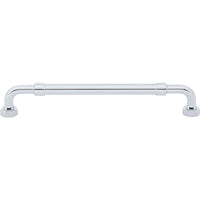 Worldwide Flooring Design Center Holden Pull 7 9/16 Inch (c-c) Polished Chrome Holden Pull 7 9/16 Inch (c-c) Polished Chrome Top Knobs Decorative Hardware