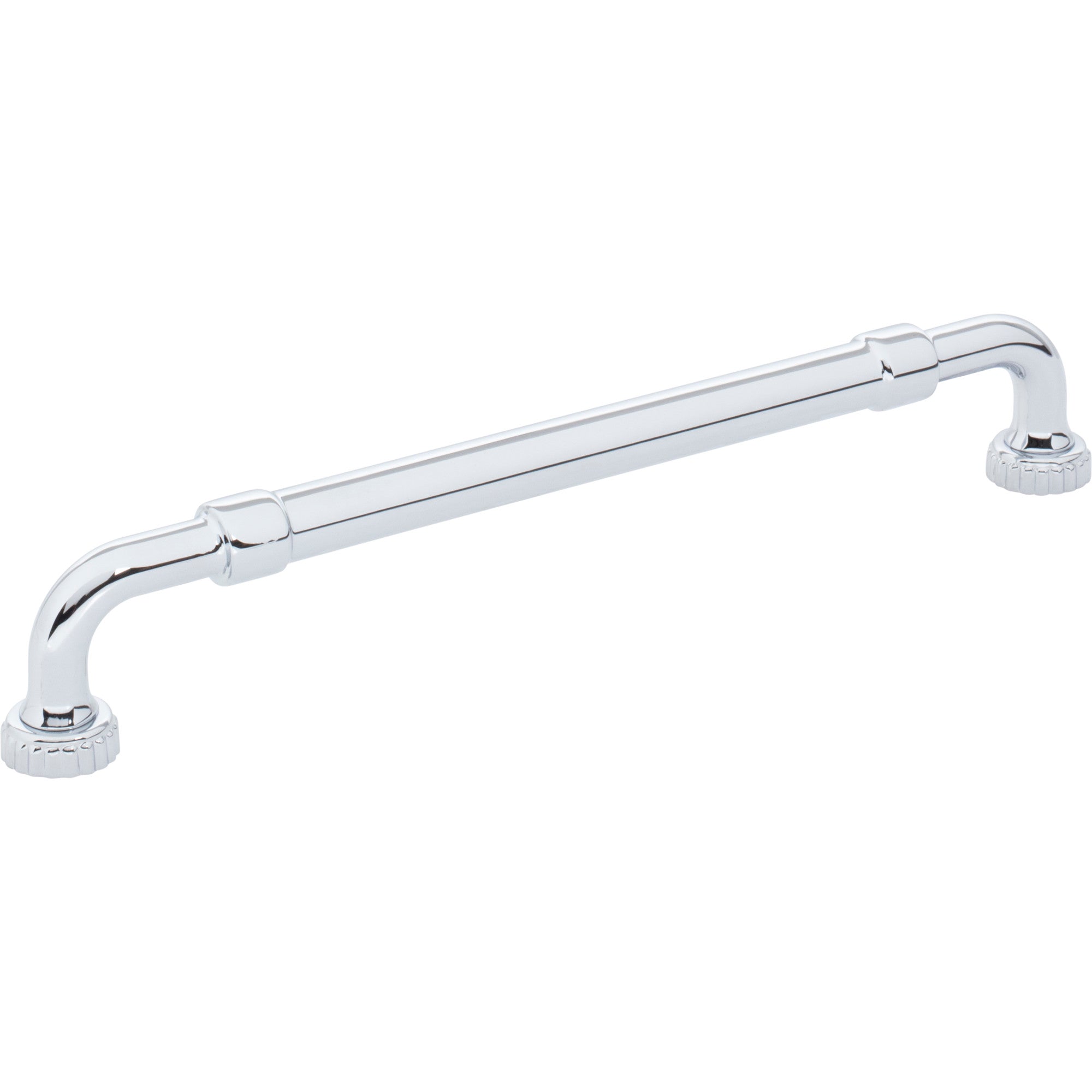 Worldwide Flooring Design Center Holden Pull 7 9/16 Inch (c-c) Polished Chrome Holden Pull 7 9/16 Inch (c-c) Polished Chrome Top Knobs Decorative Hardware
