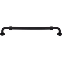 Worldwide Flooring Design Center Holden Pull 8 13/16 Inch (c-c) Flat Black Holden Pull 8 13/16 Inch (c-c) Flat Black Top Knobs Decorative Hardware