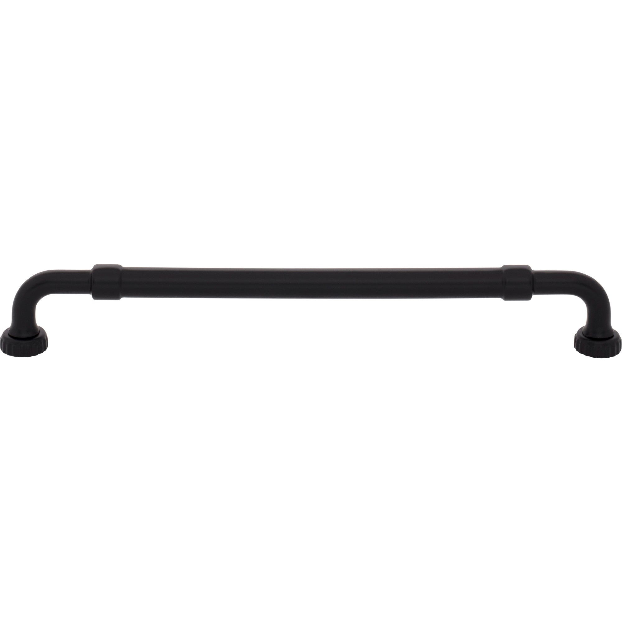 Worldwide Flooring Design Center Holden Pull 8 13/16 Inch (c-c) Flat Black Holden Pull 8 13/16 Inch (c-c) Flat Black Top Knobs Decorative Hardware