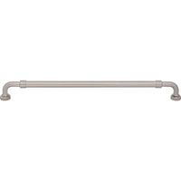 Worldwide Flooring Design Center Holden Pull 12 Inch (c-c) Brushed Satin Nickel Holden Pull 12 Inch (c-c) Brushed Satin Nickel Top Knobs Decorative Hardware
