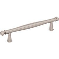 Worldwide Flooring Design Center Coddington Pull 5 1/16 Inch (c-c) Brushed Satin Nickel Coddington Pull 5 1/16 Inch (c-c) Brushed Satin Nickel Top Knobs Decorative Hardware