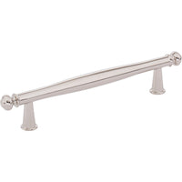 Worldwide Flooring Design Center Coddington Pull 5 1/16 Inch (c-c) Polished Nickel Coddington Pull 5 1/16 Inch (c-c) Polished Nickel Top Knobs Decorative Hardware