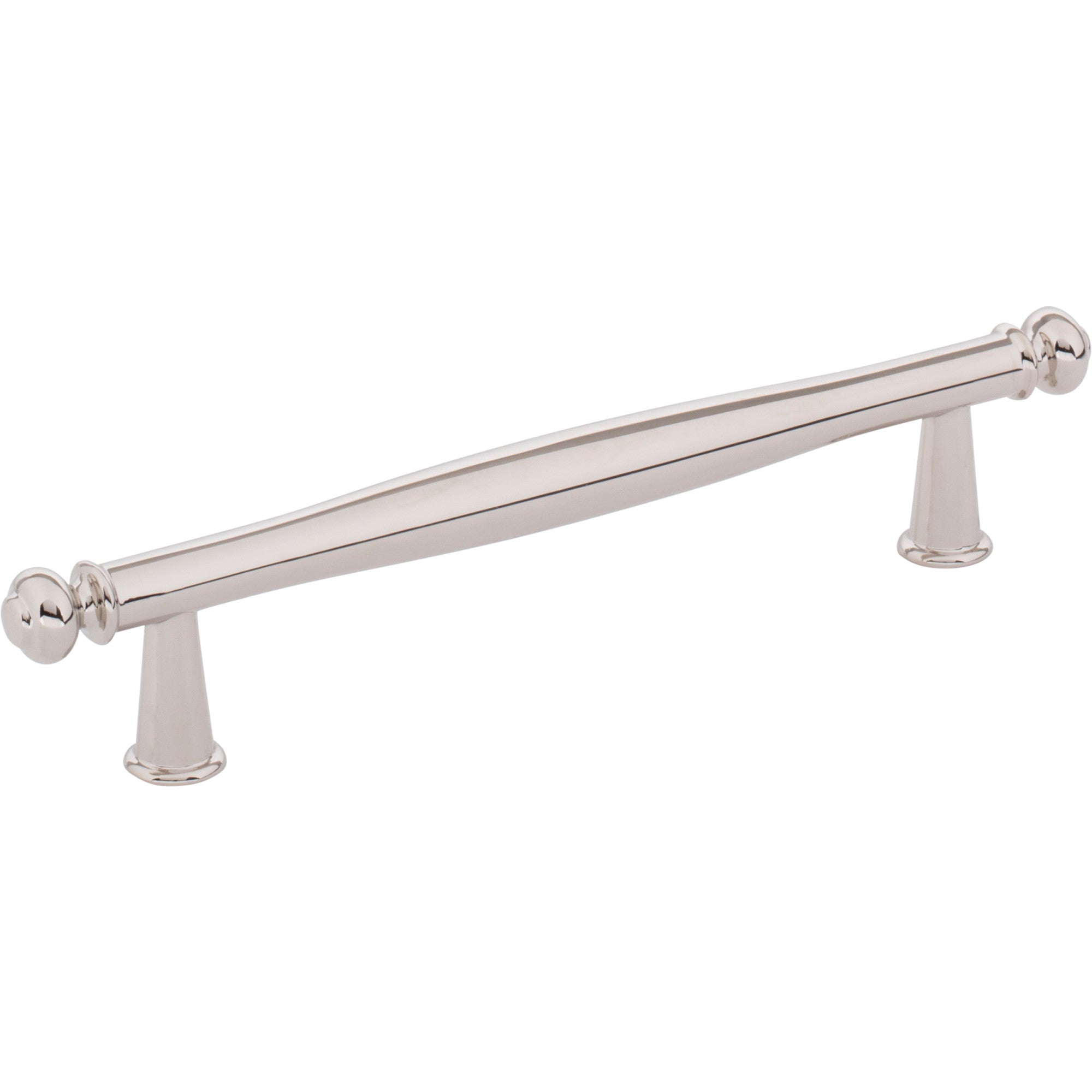 Worldwide Flooring Design Center Coddington Pull 5 1/16 Inch (c-c) Polished Nickel Coddington Pull 5 1/16 Inch (c-c) Polished Nickel Top Knobs Decorative Hardware