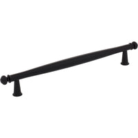 Worldwide Flooring Design Center Coddington Pull 7 9/16 Inch (c-c) Flat Black Coddington Pull 7 9/16 Inch (c-c) Flat Black Top Knobs Decorative Hardware
