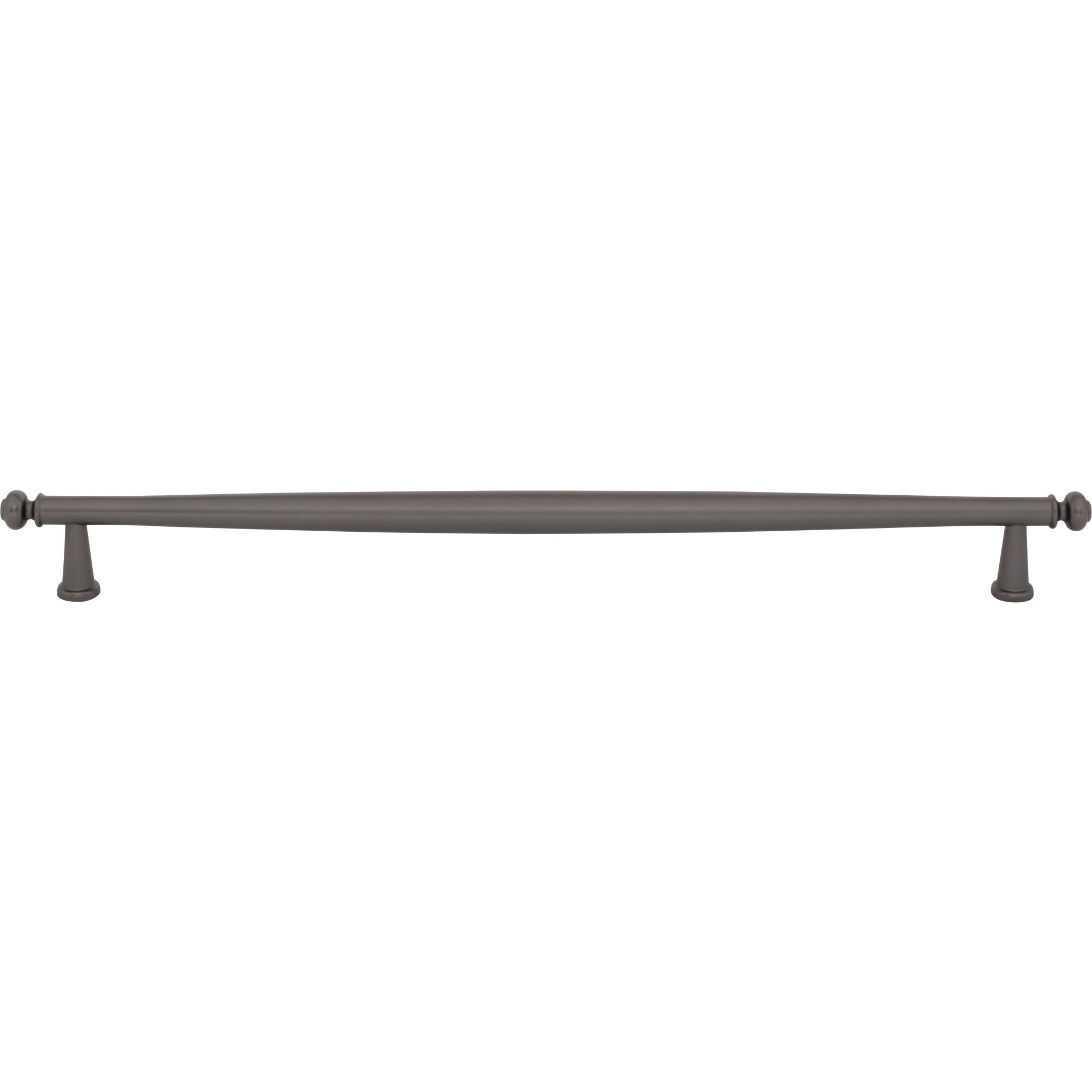 Worldwide Flooring Design Center Coddington Pull 12 Inch (c-c) Ash Gray Coddington Pull 12 Inch (c-c) Ash Gray Top Knobs Decorative Hardware