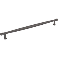 Worldwide Flooring Design Center Coddington Pull 12 Inch (c-c) Ash Gray Coddington Pull 12 Inch (c-c) Ash Gray Top Knobs Decorative Hardware