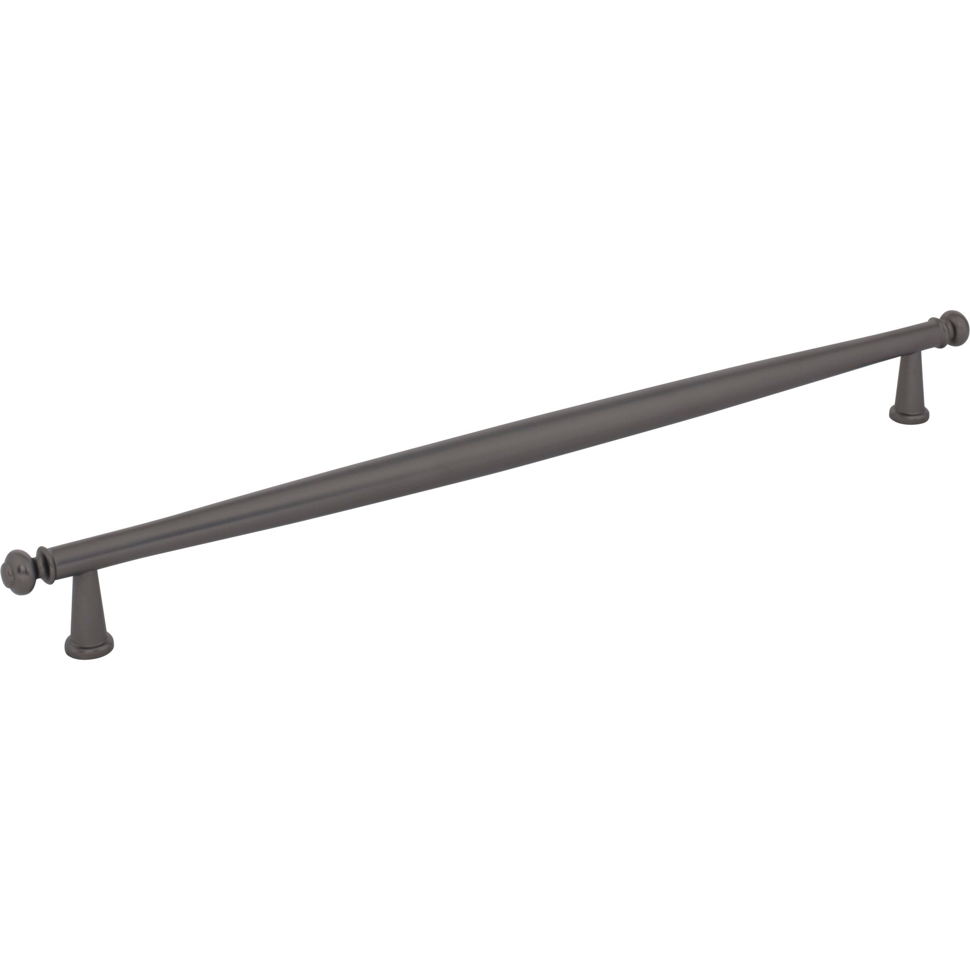 Worldwide Flooring Design Center Coddington Pull 12 Inch (c-c) Ash Gray Coddington Pull 12 Inch (c-c) Ash Gray Top Knobs Decorative Hardware
