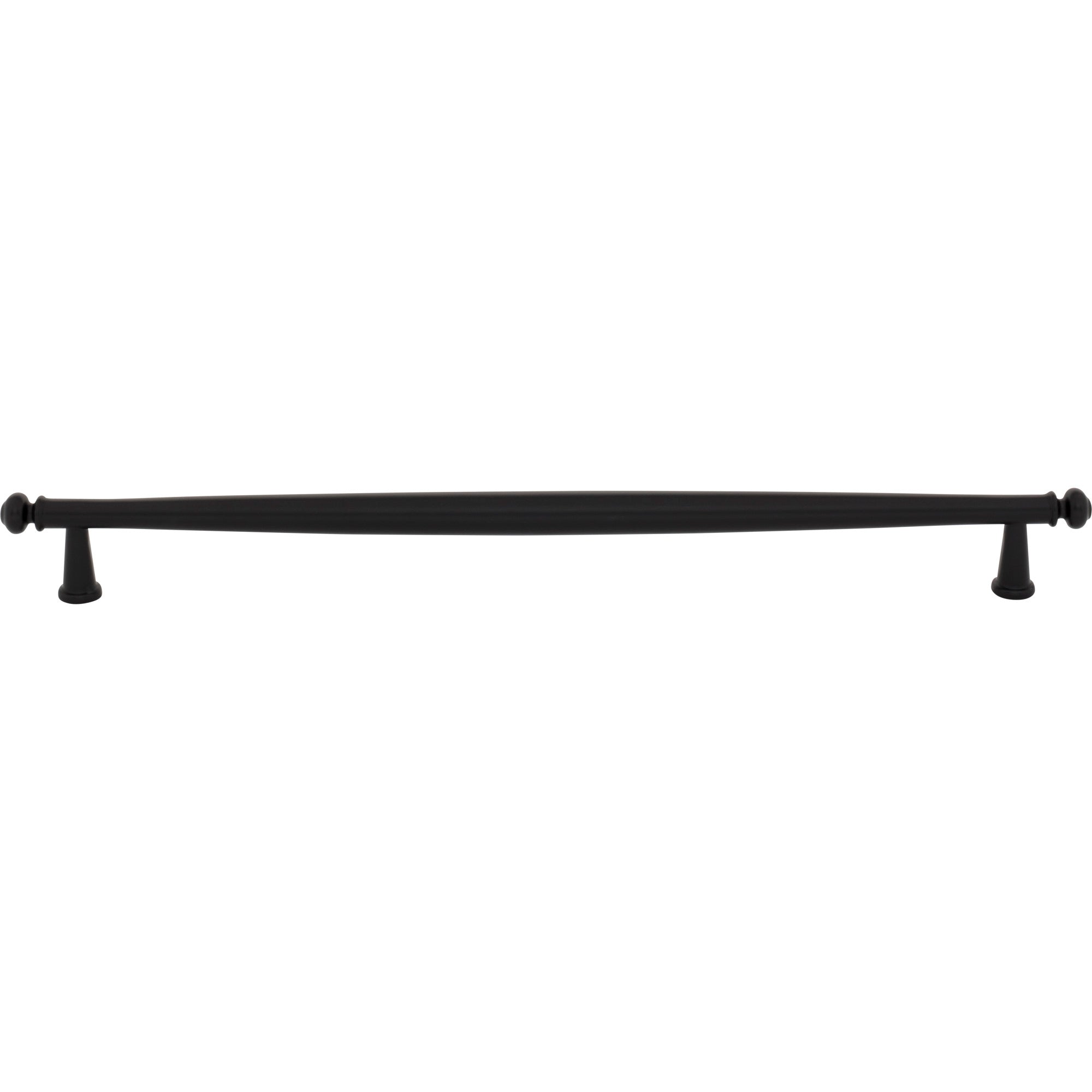 Worldwide Flooring Design Center Coddington Pull 12 Inch (c-c) Flat Black Coddington Pull 12 Inch (c-c) Flat Black Top Knobs Decorative Hardware