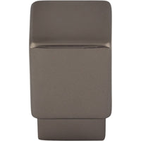 Worldwide Flooring Design Center Tapered Square Knob 3/4 Inch Ash Gray Tapered Square Knob 3/4 Inch Ash Gray Top Knobs Decorative Hardware