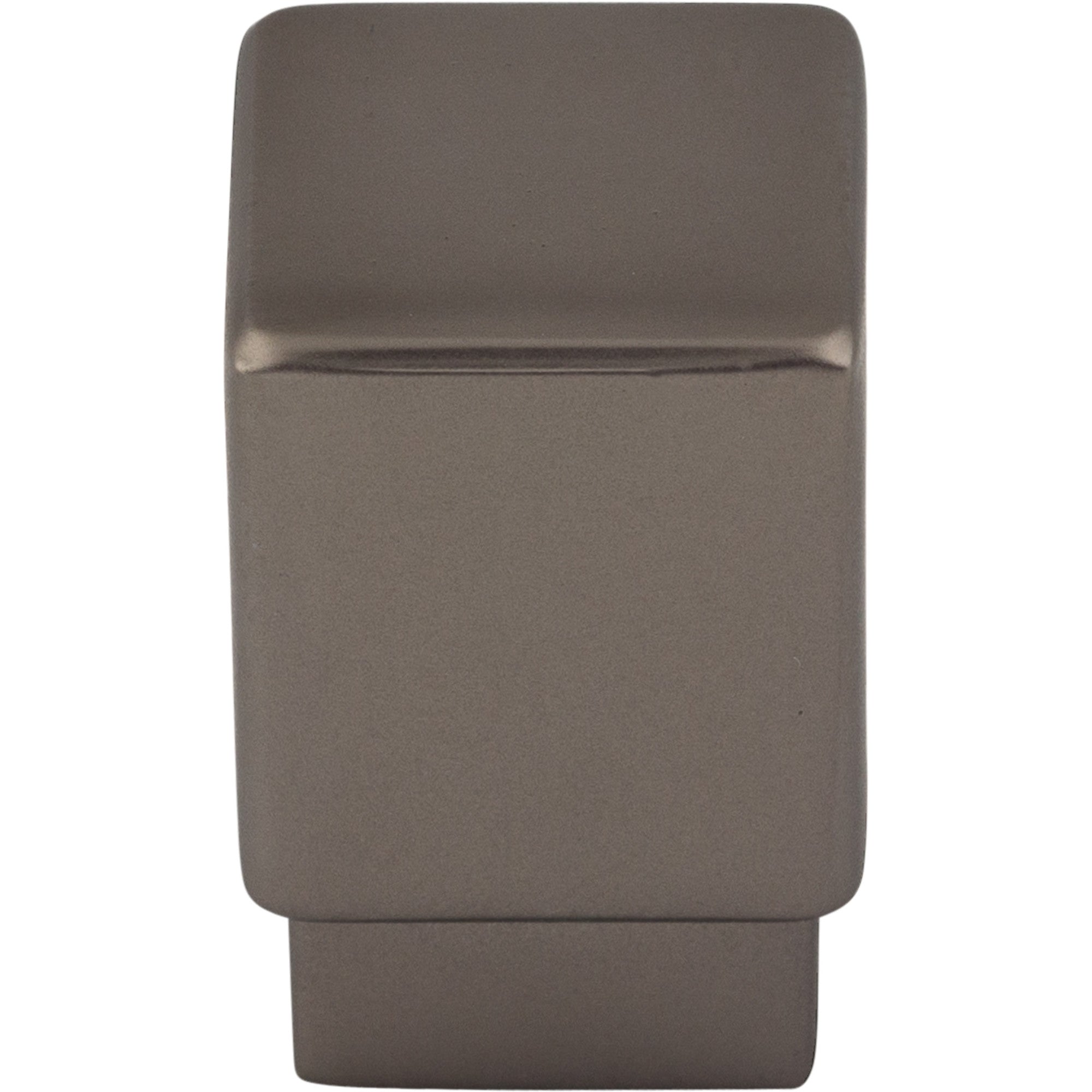 Worldwide Flooring Design Center Tapered Square Knob 3/4 Inch Ash Gray Tapered Square Knob 3/4 Inch Ash Gray Top Knobs Decorative Hardware