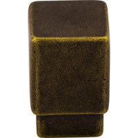 Worldwide Flooring Design Center Tapered Square Knob 3/4 Inch German Bronze Tapered Square Knob 3/4 Inch German Bronze Top Knobs Decorative Hardware