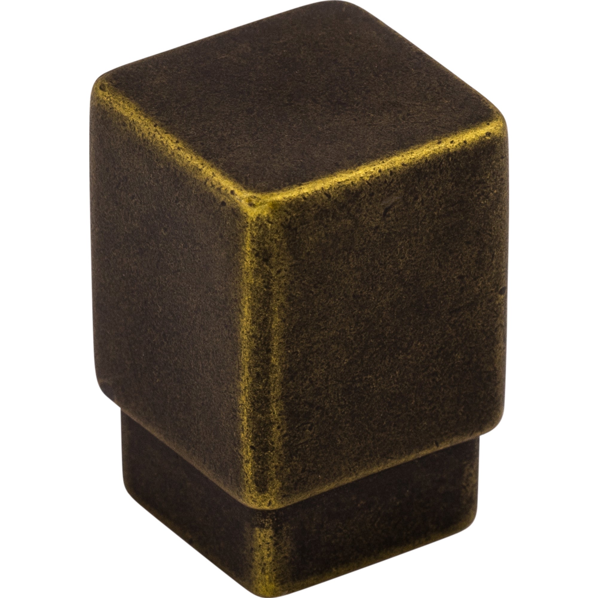 Worldwide Flooring Design Center Tapered Square Knob 3/4 Inch German Bronze Tapered Square Knob 3/4 Inch German Bronze Top Knobs Decorative Hardware