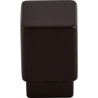 Worldwide Flooring Design Center Tapered Square Knob 3/4 Inch Oil Rubbed Bronze Tapered Square Knob 3/4 Inch Oil Rubbed Bronze Top Knobs Decorative Hardware