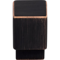 Worldwide Flooring Design Center Tapered Square Knob 3/4 Inch Tuscan Bronze Tapered Square Knob 3/4 Inch Tuscan Bronze Top Knobs Decorative Hardware