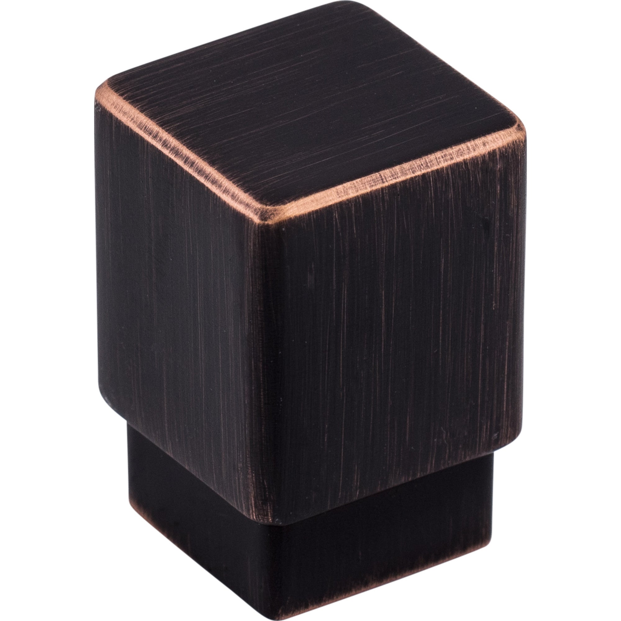 Worldwide Flooring Design Center Tapered Square Knob 3/4 Inch Tuscan Bronze Tapered Square Knob 3/4 Inch Tuscan Bronze Top Knobs Decorative Hardware