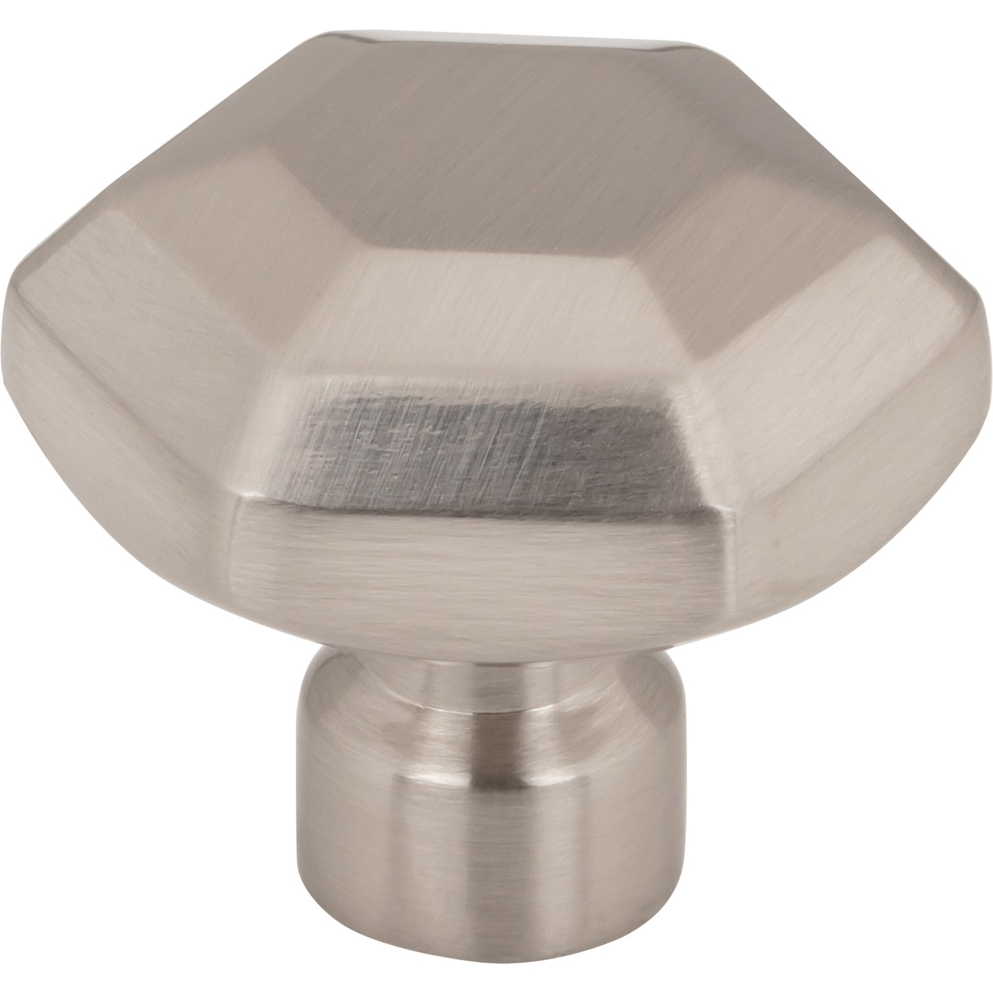 Worldwide Flooring Design Center Dustin Knob 1 1/4 Inch Brushed Satin Nickel Dustin Knob 1 1/4 Inch Brushed Satin Nickel Top Knobs Decorative Hardware
