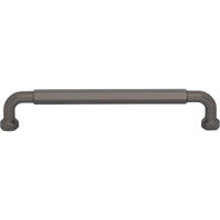 Worldwide Flooring Design Center Dustin Pull 6 5/16 Inch (c-c) Ash Gray Dustin Pull 6 5/16 Inch (c-c) Ash Gray Top Knobs Decorative Hardware