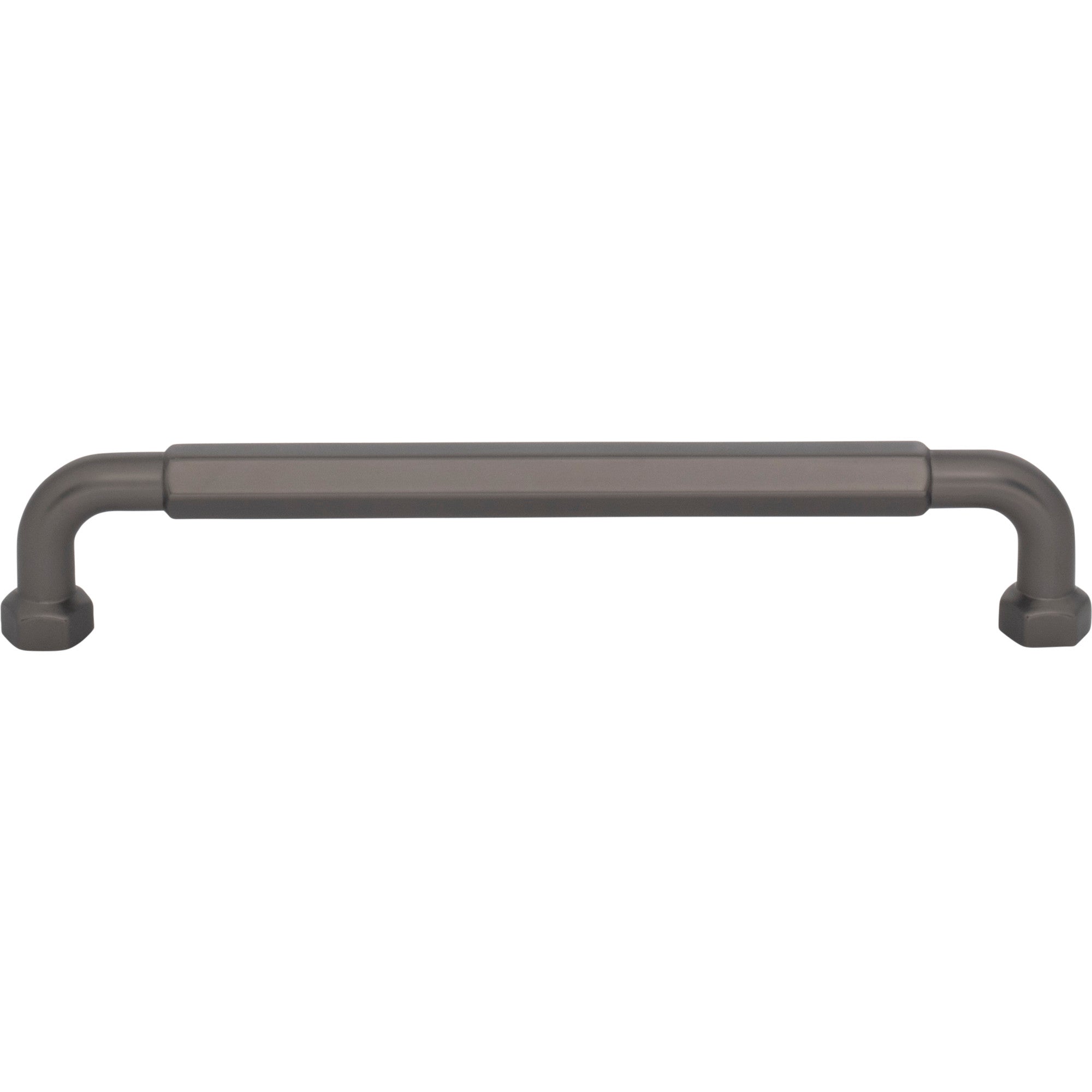 Worldwide Flooring Design Center Dustin Pull 6 5/16 Inch (c-c) Ash Gray Dustin Pull 6 5/16 Inch (c-c) Ash Gray Top Knobs Decorative Hardware