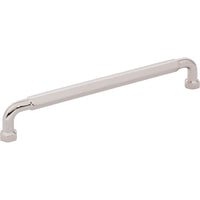 Worldwide Flooring Design Center Dustin Pull 7 9/16 Inch (c-c) Polished Nickel Dustin Pull 7 9/16 Inch (c-c) Polished Nickel Top Knobs Decorative Hardware