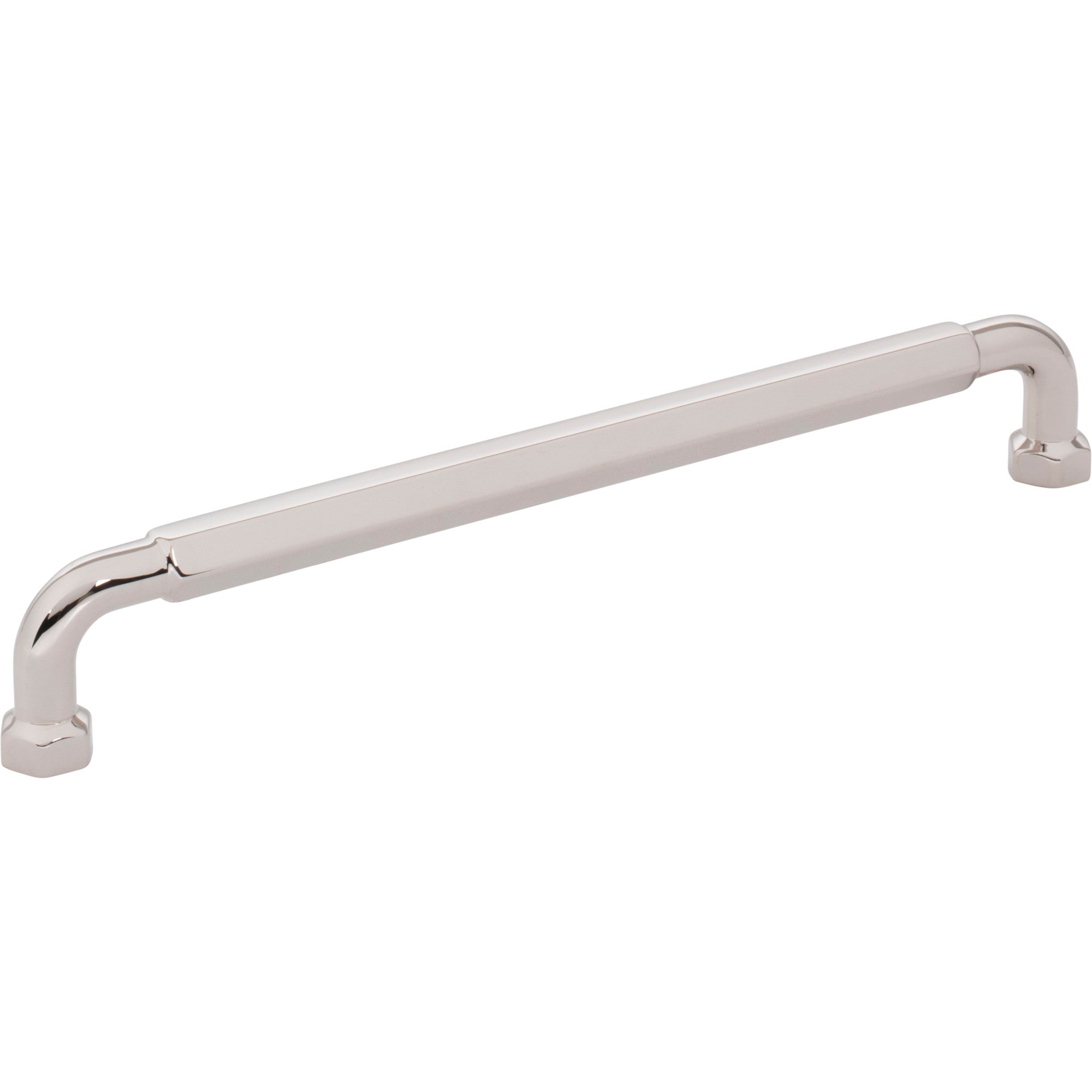 Worldwide Flooring Design Center Dustin Pull 7 9/16 Inch (c-c) Polished Nickel Dustin Pull 7 9/16 Inch (c-c) Polished Nickel Top Knobs Decorative Hardware