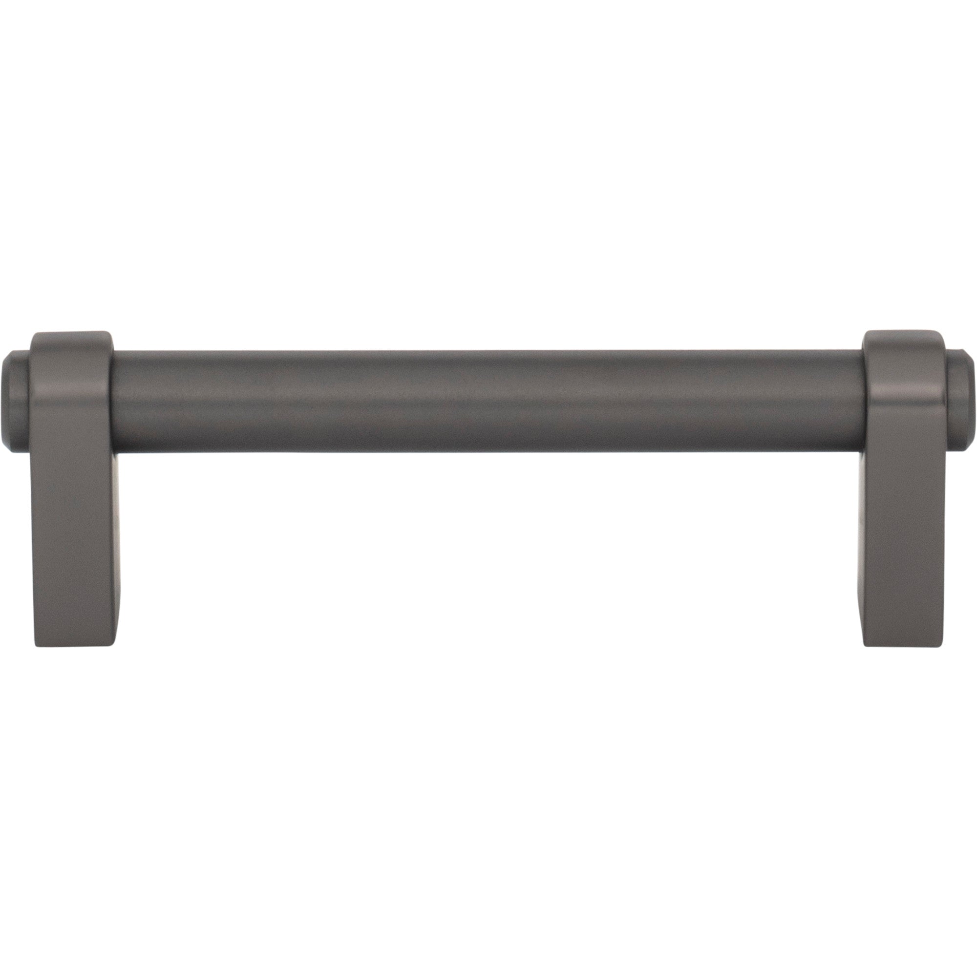 Worldwide Flooring Design Center Lawrence Pull 3 3/4 Inch (c-c) Ash Gray Lawrence Pull 3 3/4 Inch (c-c) Ash Gray Top Knobs Decorative Hardware