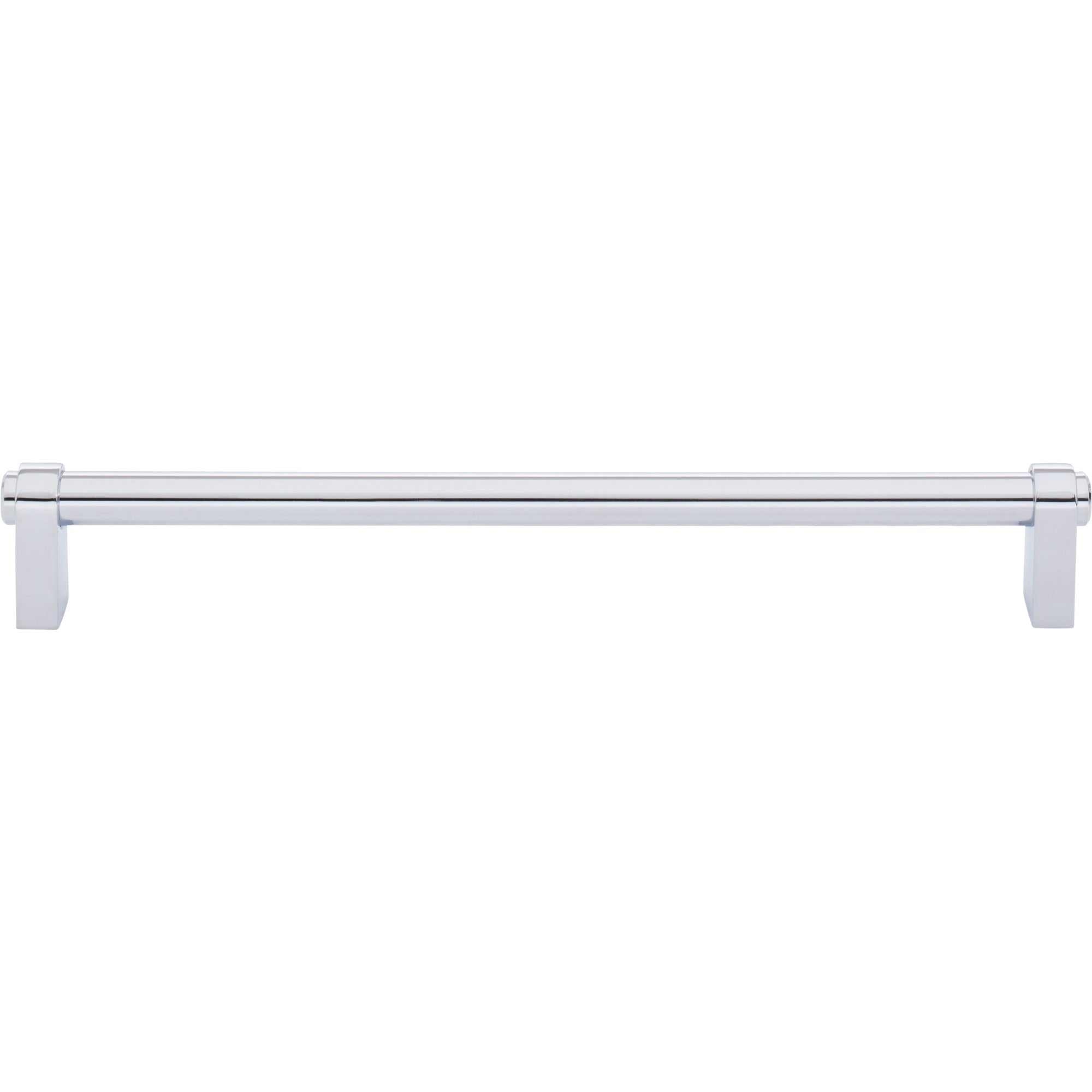 Worldwide Flooring Design Center Lawrence Pull 8 13/16 Inch (c-c) Polished Chrome Lawrence Pull 8 13/16 Inch (c-c) Polished Chrome Top Knobs Decorative Hardware