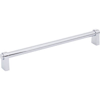 Worldwide Flooring Design Center Lawrence Pull 8 13/16 Inch (c-c) Polished Chrome Lawrence Pull 8 13/16 Inch (c-c) Polished Chrome Top Knobs Decorative Hardware