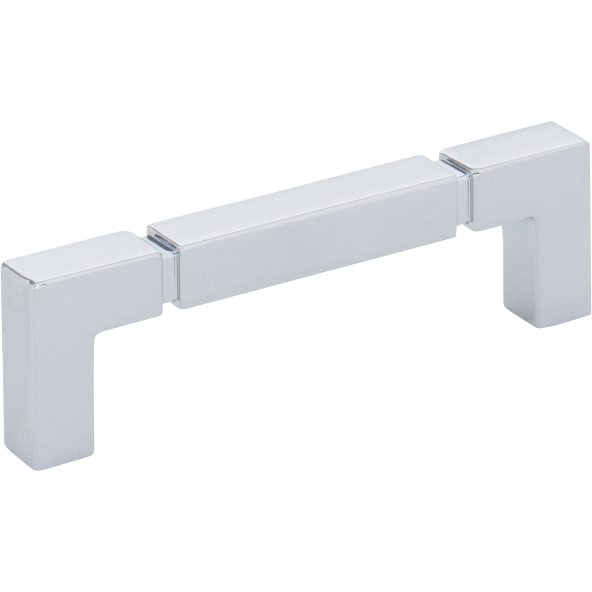 Worldwide Flooring Design Center Langston Pull 3 3/4 Inch (c-c) Polished Chrome Langston Pull 3 3/4 Inch (c-c) Polished Chrome Top Knobs Decorative Hardware