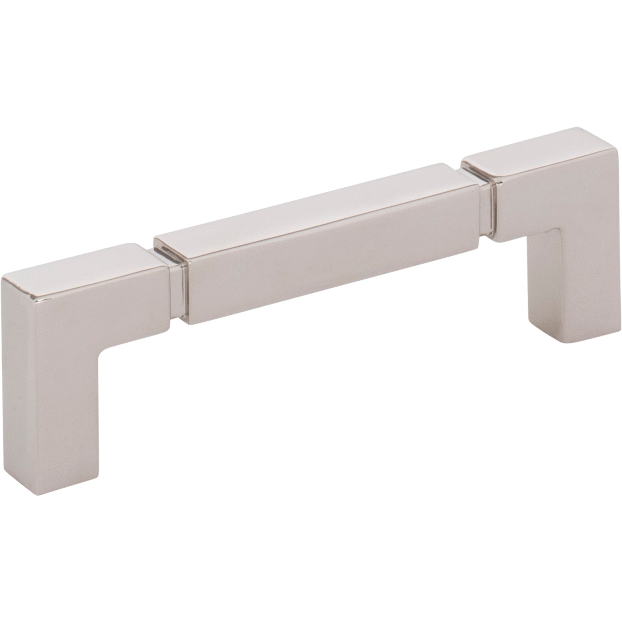 Worldwide Flooring Design Center Langston Pull 3 3/4 Inch (c-c) Polished Nickel Langston Pull 3 3/4 Inch (c-c) Polished Nickel Top Knobs Decorative Hardware