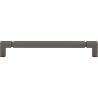Worldwide Flooring Design Center Langston Pull 7 9/16 Inch (c-c) Ash Gray Langston Pull 7 9/16 Inch (c-c) Ash Gray Top Knobs Decorative Hardware